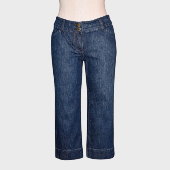 New York & Co. Cropped Jeans - Picture 1 of 5